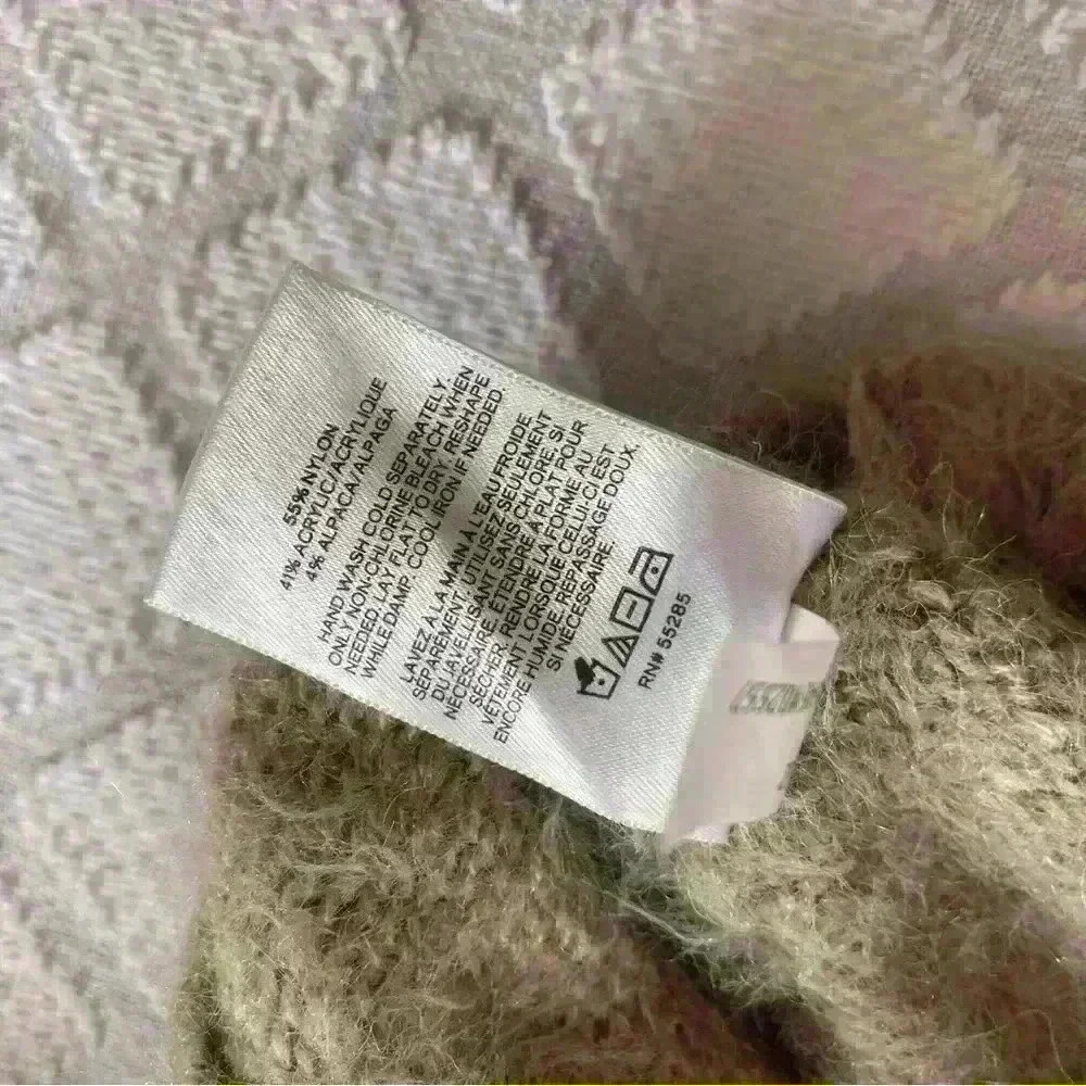 Express Fuzzy Turtleneck Sweater - image 7